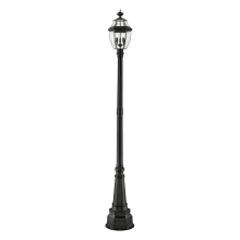 Westover 3 Light 102" Tall Outdoor Single Head Post Light