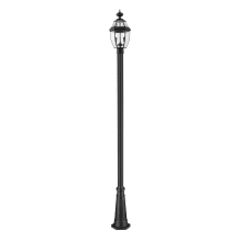 Westover 2 Light 112" Tall Outdoor Single Head Post Light