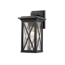 Brookside 12" Tall Outdoor Wall Sconce