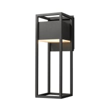 Barwick 18" Tall LED Outdoor Wall Sconce