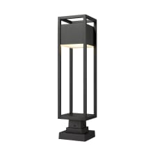 Barwick 28" Tall LED Outdoor Pier Mount Post Light