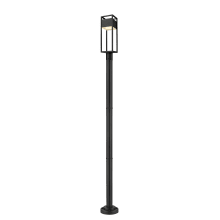 Barwick 95" Tall LED Outdoor Single Head Post Light