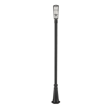 Helix 113" Tall Outdoor Single Head Post Light