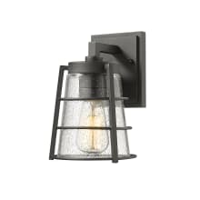 Helix 9" Tall Outdoor Wall Sconce