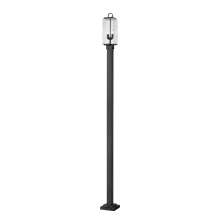 Sana 2 Light 114" Tall Outdoor Single Head Post Light