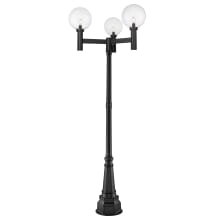 Laurent 3 Light 108" Tall Post Light