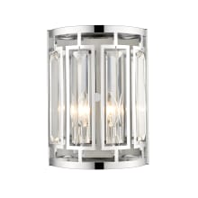Mersesse 2 Light 12" Tall Wall Sconce