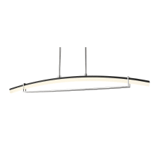 Arc 56" Wide LED Linear Chandelier