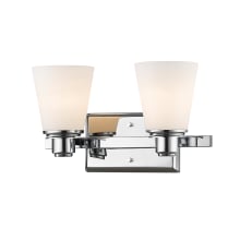 Kayla 2 Light 13-3/4" Wide Bathroom Vanity Light