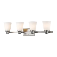 Kayla 4 Light 30-3/8" Wide Bathroom Vanity Light