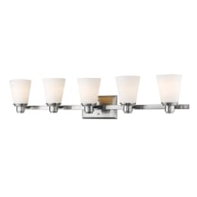 Kayla 5 Light 38-5/8" Wide Bathroom Vanity Light