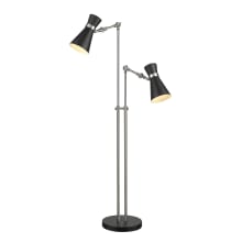 Soriano 2 Light 57" Tall Dual Function Floor Lamp