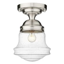 Vaughn 6" Wide Semi-Flush Ceiling Fixture