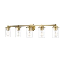 Thayer 5 Light 39" Wide Vanity Light