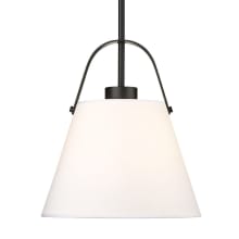 Z-Studio Linen Pendant 13" Wide Pendant