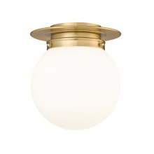 Calhoun 5" Wide Semi-Flush Globe Ceiling Fixture