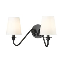 Gianna 2 Light 10" Tall Wall Sconce