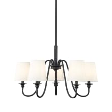 Gianna 5 Light 26" Wide Chandelier