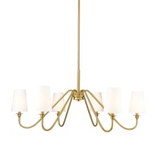 Gianna 6 Light 47" Wide Chandelier