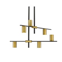 Calumet 6 Light 30" Wide Chandelier