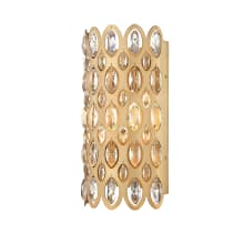 Dealey 2 Light 14" Tall Wall Sconce