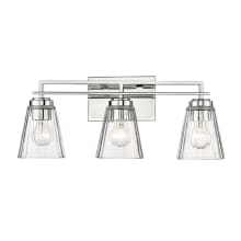 Lyna 3 Light 9" Wide Vanity Light