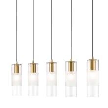 Alton 5 Light 42" Wide Linear Chandelier