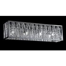 Terra 5 Light 20" Wide Square Crystal Drum Pendant