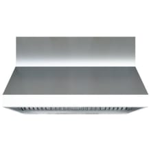 Cypress 450 - 1200 CFM 36 Inch Wide Stainless Steel Outdoor Wall Mounted Range Hood with Dual Level Halogen Lighting