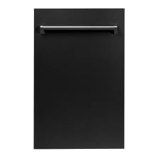 18 Inch Wide 16 Place Setting Energy Star Rated Built-In Top Control Dishwasher with Stainless Steel Tub