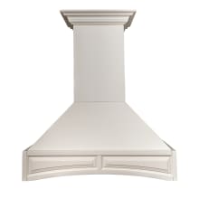 Designer 280 - 700 CFM 36 Inch Wide Wall Mounted Range Hood with Stainless Steel Baffle Filters