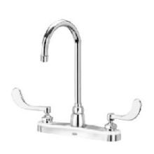 Aqua Spec Double Handle Kitchen Faucet with Metal Lever Handles