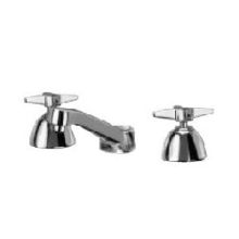 Double Handle Widespread Bathroom Faucet with Metal Cross Handles from the Aquaspec Series