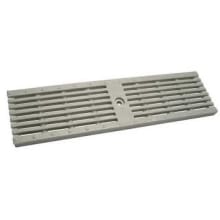 20" x 5-3/8" Heel-Proof Slotted High-Density Polyethylene Trench Grate