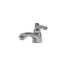 Lead Free Single Handle Basin Sink Faucet with Metal Lever Handle 0.5 GPM Vandal-Resistant Pressure Compensating Spray Outlet from the AquaSpec Collection