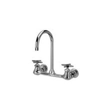 Aquaspec Sink Faucet with 5-3/8" Gooseneck and Four-Arm Handles