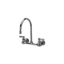Aquaspec Sink Faucet with 8" Gooseneck and Lever Handles
