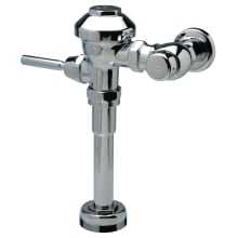 Aquaflush Plus 3.0 GPF Manual Urinal Flushometer for 1-1/4" Top Spud with Sweat Solder Kit, Stop Cap, and Cast Wall Flange