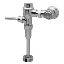 MetroFlush 1.5 GPF Manual Urinal Flushometer for 3/4" Top Spud with Sweat Solder Kit and Cast Wall Flange