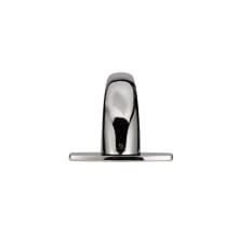 AquaSense 0.5 GPM Single Hole Commercial Touchless Bathroom Faucet with IR Sensing Stream Regulator, 4" Escutcheon, and Aerator