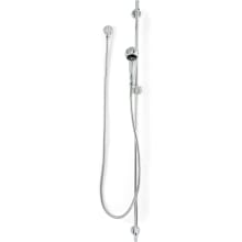 Temp-Gard Hand/Wall Shower with Supply Elbow, Flange, 69" Hose, and 48" Slide Bar