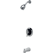 Temp-Gard Tub and Shower Trim Package with Single Function Shower Head