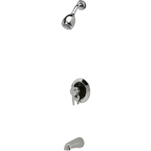 Temp-Gard Tub and Shower Trim Package with 2.5 GPM Single Function Shower Head