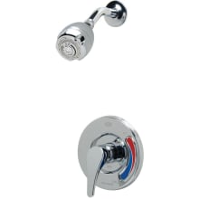 Temp-Gard Shower Only Trim Package with 2.5 GPM Single Function Shower Head