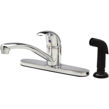 Temp-Gard 2.2 GPM Standard Kitchen Faucet - Includes Side Spray