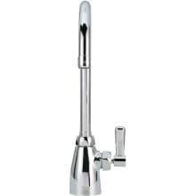 AquaSpec Laboratory Gooseneck Faucet, Single with 2.2 GPM Aerator, 5 3/8” Spout, and Lever Handle