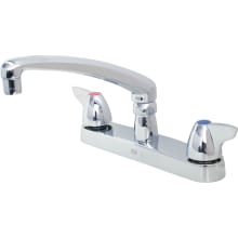 AquaSpec 2.2 GPM Standard Kitchen Faucet With Lever Handles