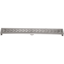 36" Linear Shower Drain with 2" Center Outlet