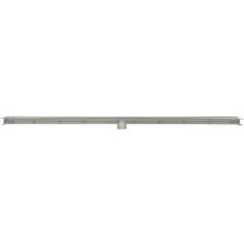 60" Linear Shower Drain with 2" Center Outlet
