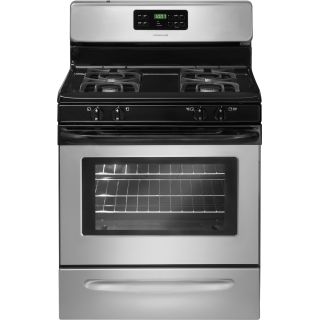 frigidaire ffgf3023lm silver mist 30" freestanding gas range